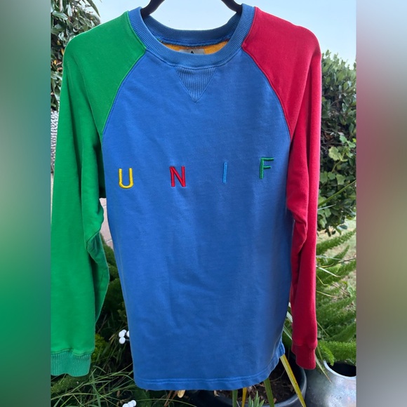 UNIF Multicolored Pullover Sweatshirt - Picture 2 of 11